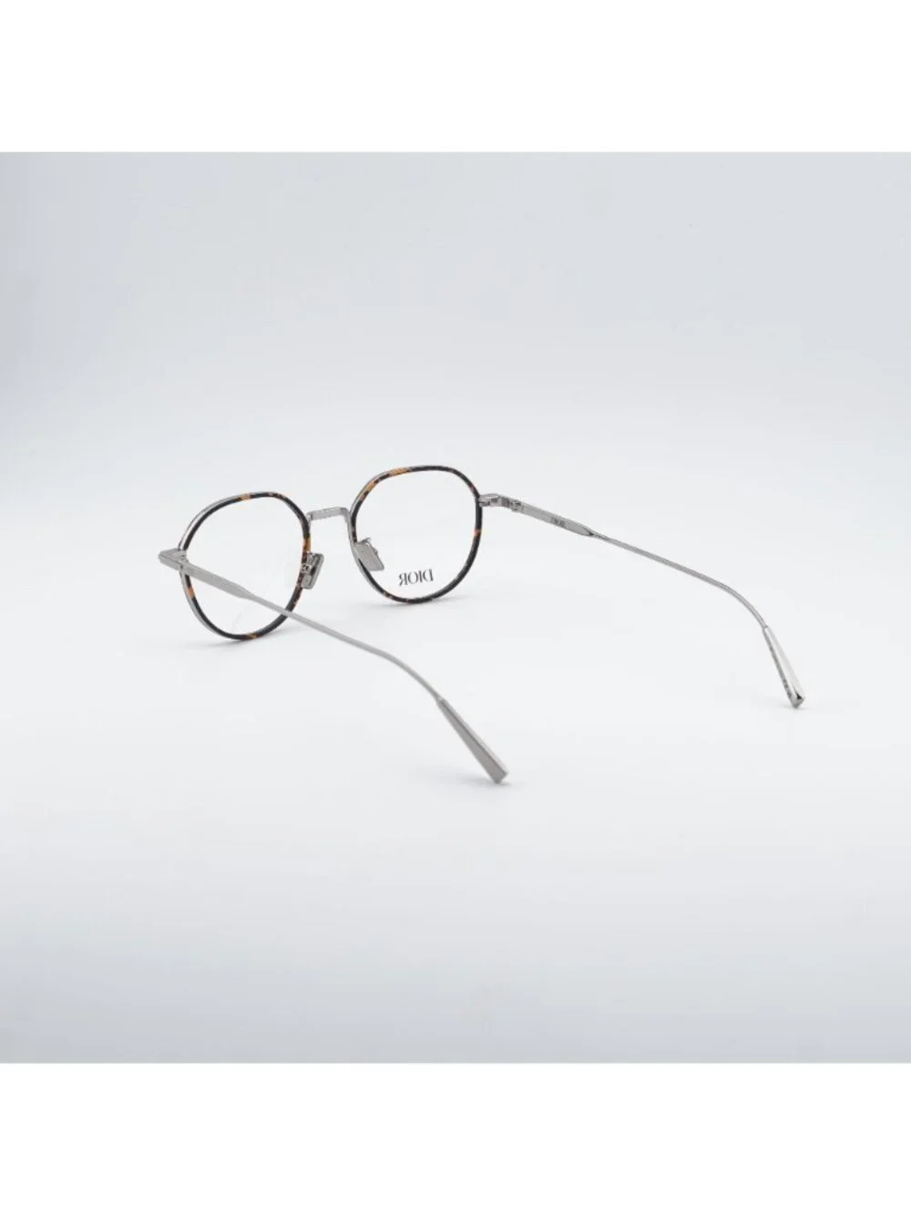 Dior DIORBLACKSUIT O R3U F500 Eyeglasses Silver 49mm Square Frame